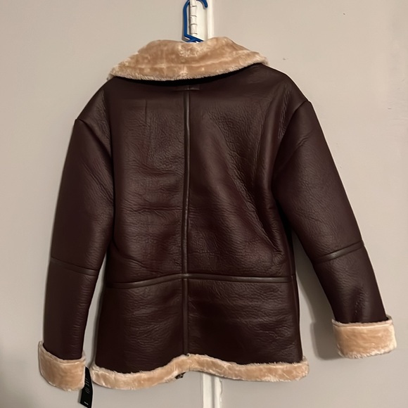 HP!! 🎉NWT Bonded high collar coat - Picture 4 of 4